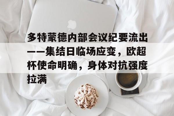 包含多特蒙德内部会议纪要流出——集结日临场应变,欧超杯使命明确,身体对抗强度拉满的词条 包含多特蒙德内部会议纪要流出——集结日临场应变,欧超杯使命明确,身体对抗强度拉满的词条
